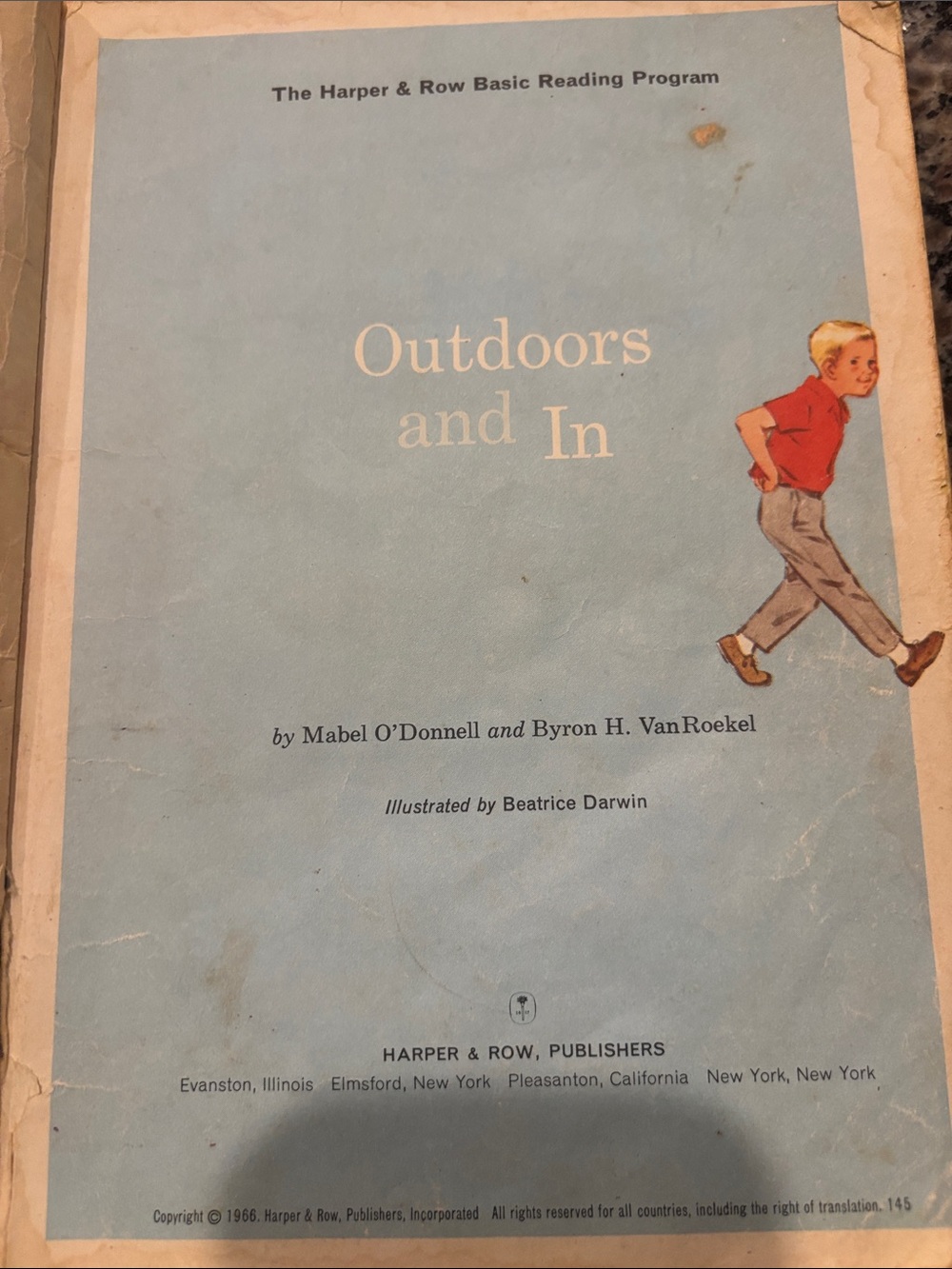 This is a vintage 1966 Harper & Row - Picture 9 of 10